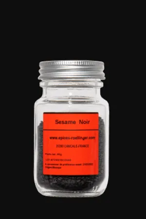 Épices Rœllinger Raw Spices<Black Sesame Seeds