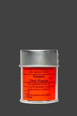 Épices Rœllinger Collection Of Chilli Peppers<Piquin Chile powder F8 (Mexico)