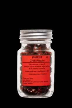 Épices Rœllinger Collection Of Chilli Peppers<Piquin Chile whole  F8  ( Mexico)