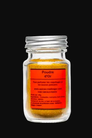 Épices Rœllinger Creations For Fish And Sellfish<Poudre d'or (Gold powder)